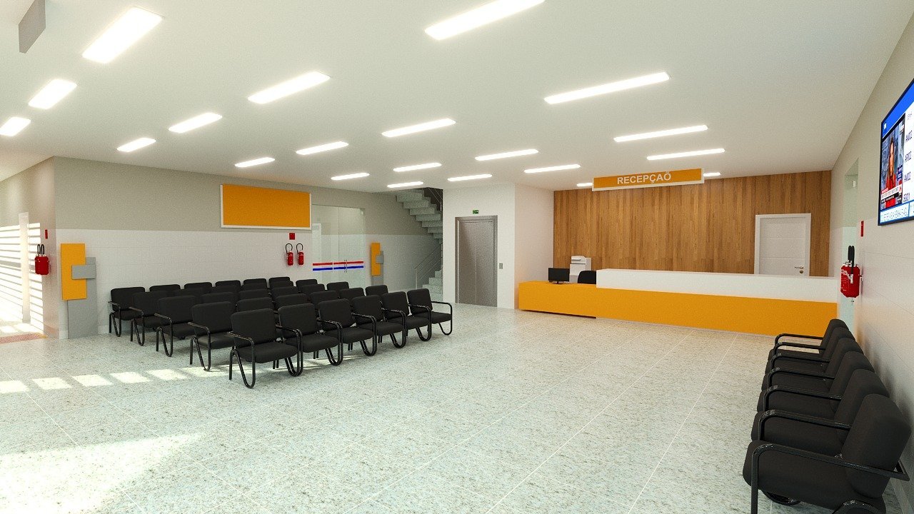 Projeto comercial renderizado