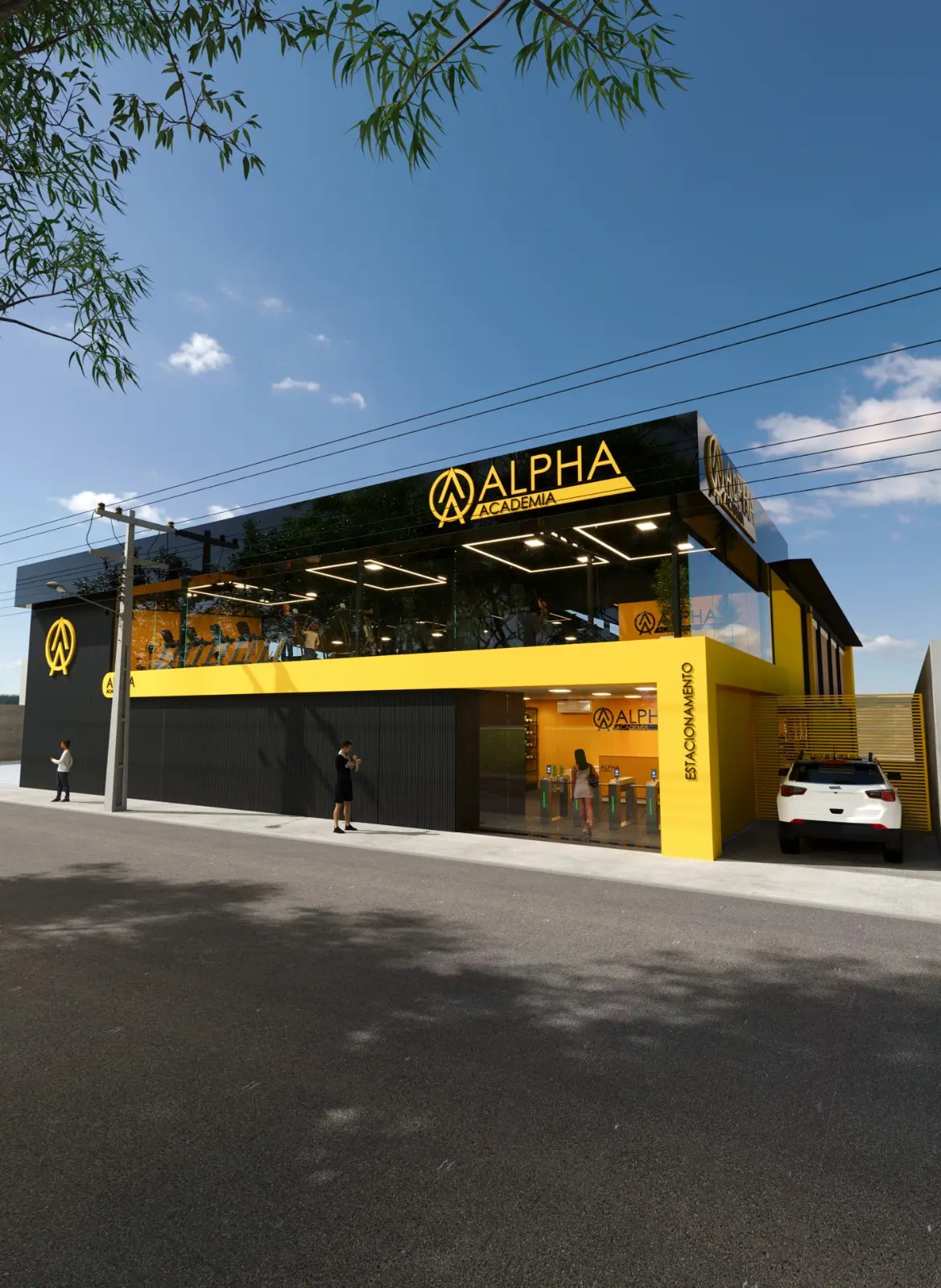 Render 3D fotorrealista de projeto arquitetônico — CA3D Studio em Salvador